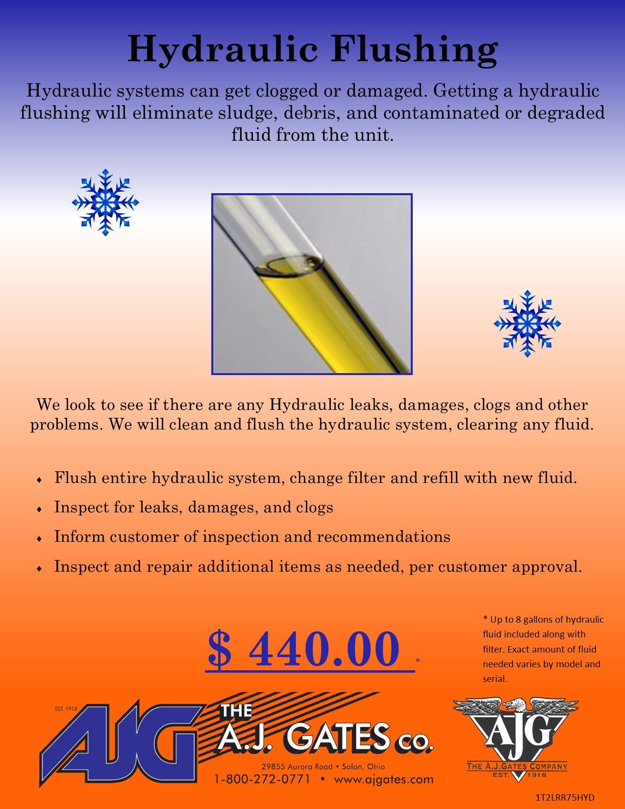 Winter Special: Hydraulic Flushing